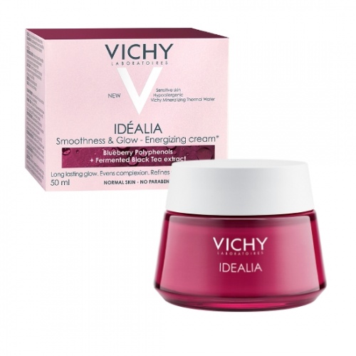 Vichy Idealia Day Cream Smoothness & Glow Engergizing Normal/Combination Skin 50ml